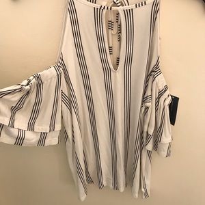 Off the shoulder top AEO